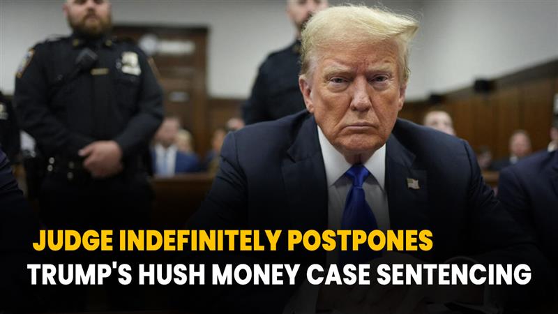Judge Indefinitely Postpones Trumpâ€™s Hush Money Case Sentencing