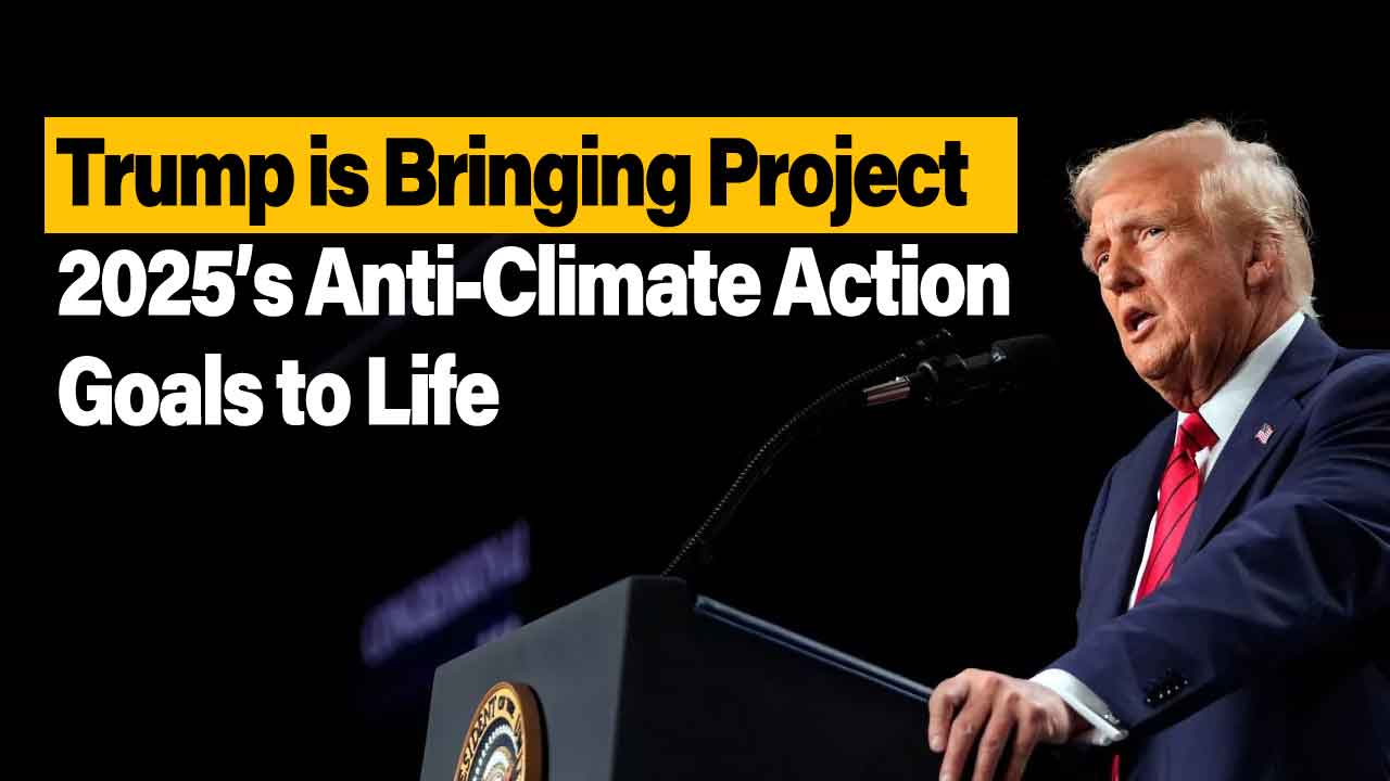 Trump is Bringing Project 2025â€™s Anti-Climate Action Goals to Life