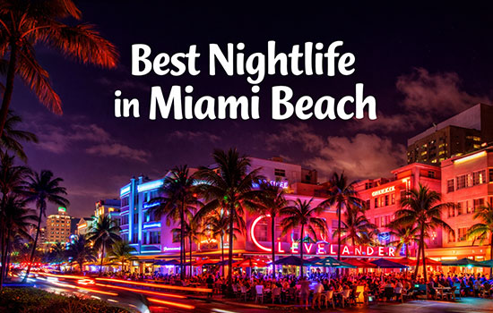 Best Nightlife in Miami Beach for Tourists & Party Lovers